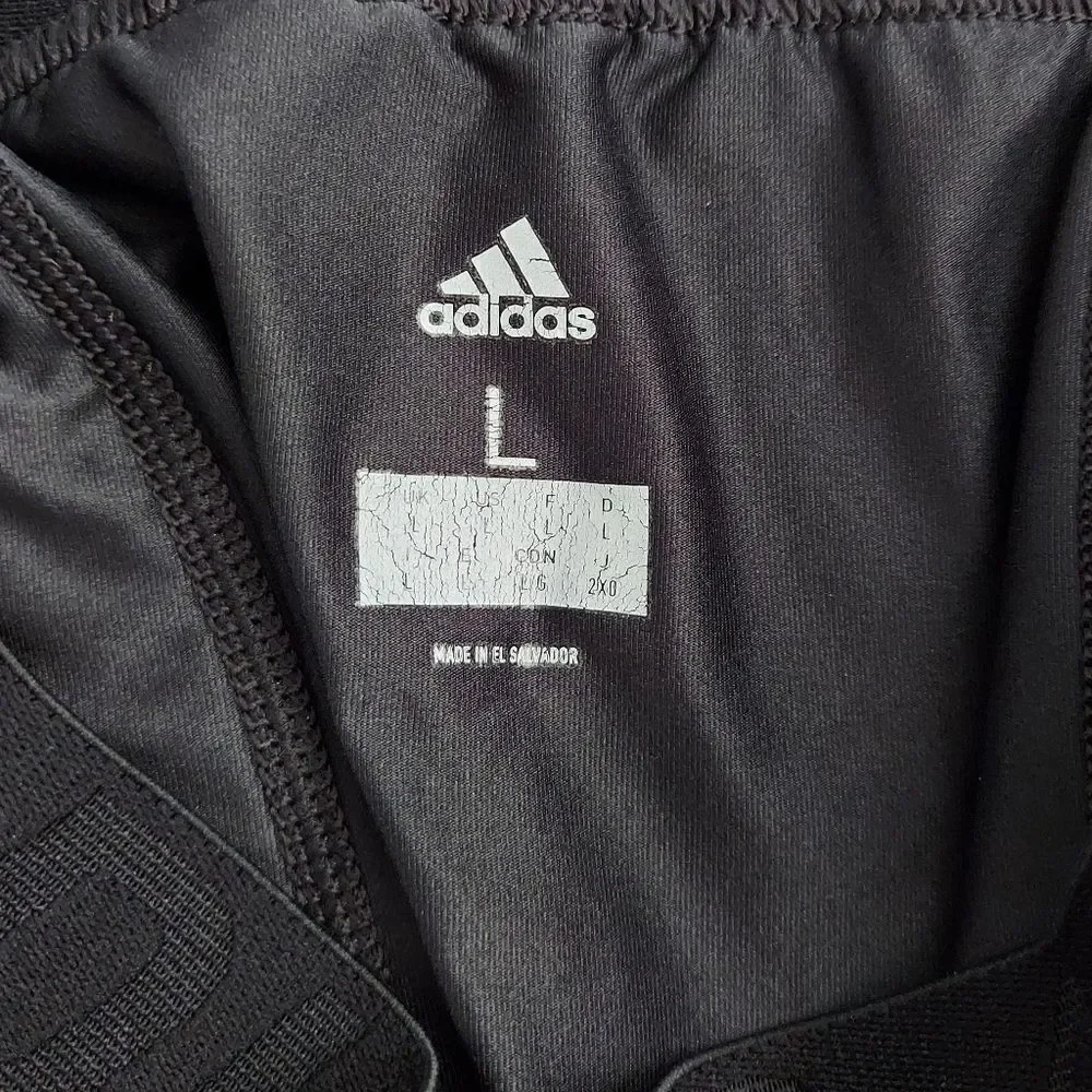 Adidas Black Slider Shorts Large